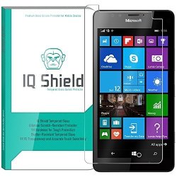 Microsoft Lumia 950 Screen Protector Iq Shield Tempered Ballistic Glass Screen Protector For Microsoft Lumia 950 99.9% Transparent HD And Anti-bubble Shield - With