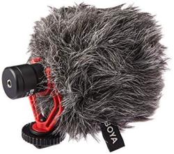 BOYA BY-MM1 By Shotgun Video Microphone Universal Compact On-camera MINI Recording MIC Directional Condenser For Iphone Android Smartphone Mac Tablet Dslr Camcorder Black