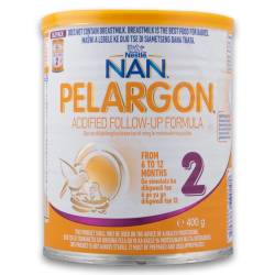 Nestle Nan Pelargon 2 Acidified Follow Up Formula 400G - From 6 To 12 Months