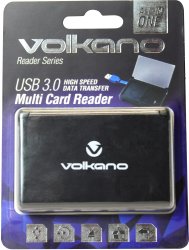 Volkano Reader Series 3 In 1 USB 3.0 Card Reader VK-20012-BK