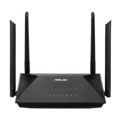 Asus AX1800 Dual Band Wifi 6 802.11AX Router Supporting Mu-mimo And Ofdma Technology With Aiprotection Classic Network Security Po