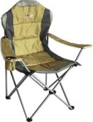 AfriTrail Roan Padded 130KG Back Chair - Mustard
