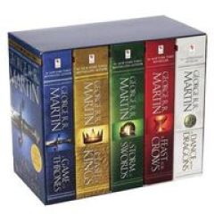 Game Of Thrones 5-copy Boxed Set George R. R. Martin Song Of Ice And Fire Series Multiple Copy Pack