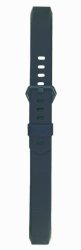 Fitbit Alta Silicon Band - Adjustable Replacement Strap With Buckle - Slate Grey Large
