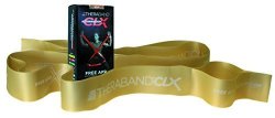 Theraband Clx Resistance Band With Loops Fitness Band For Home Exercise Portable Gym And Water Workout Equipment Best Quality Challenging Resistance Bands Individual 5