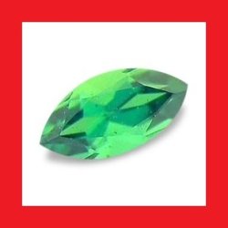 TOP Tourmaline - Emerald Green Marquise Facet - 0.095CTS