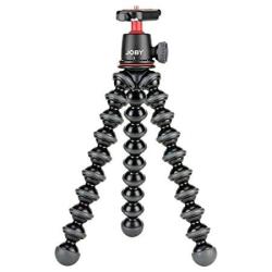 Joby JB01507 Gorillapod 3K Kit. Compact Tripod 3K Stand And Ballhead 3K For Compact Mirrorless Cameras Or Devices Up To 3K 6.6LBS . Black charcoal.