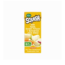 Rhodes Squish 100% Juice 200ML Assorted Flavours - Apple Sweet Potato & Butternut Blend