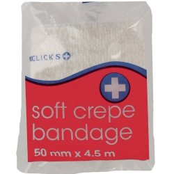 Clicks Soft Crepe Bandage 50MMX4.5M