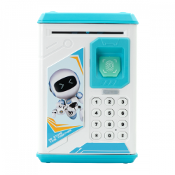 Volkano Robo Kids Vault Series Kids Money Saving Vault - Blue
