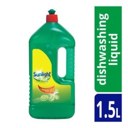 Sunlight Lemon 100 Dishwashing Liquid 1.5L X 8