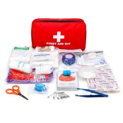 First Aid Kit 184PCS Emergency Survival Kit Trauma Bag For Car Home Work Office