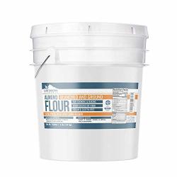 Almond Flour 1 Gallon Bucket 4 Lbs By Earthborn Elements Additive & Gluten-free Blanched Ground Vegan Paleo & Keto Friendly Strong Resealable Bucket