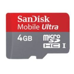 SanDisk Ultra 64GB Class 6 Microsdhc Camera Memory Card