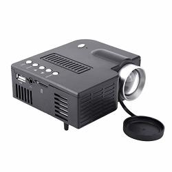 Ronshin MINI Portable LED Projector 1080P Multimedia Home Cinema Theater LED Beamer Projector For Home Use Black Eu Plug