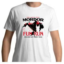 Mordor Fun Run T-Shirt White
