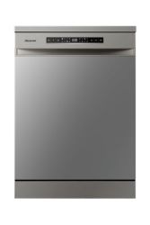 Hisense 15 Place Dishwasher With LED Display - Silver