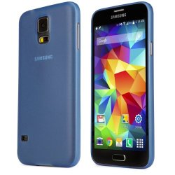 Galaxy S5 Case Boxwave Secondskin Case Lightweight Super Thin Flex Cover For Samsung Galaxy S5 - Azure Blue