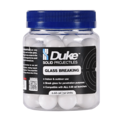 Duke Glass Breaking Solid Projectiles 0.68 Caliber