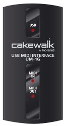 Cakewalk UM1G 1-IN 1-OUT Midi Port Male