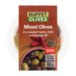 Mixed Olives In Toasted Cumin Chilli & Orange Oil 80G
