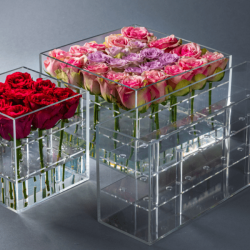 Acryluso Rose Box - Clear