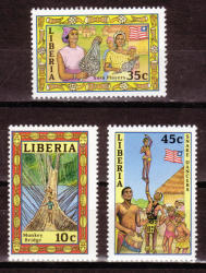 Liberia 1988 Sg 1703-4 Complete Unmounted Mint Set