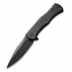 We Knife Primoris Titanium Handle Black black Stonewashed Blade - WE20047A-3