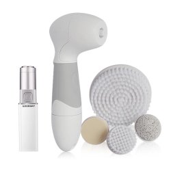 Yes Health Face & Body Rotating Skin Cleansing Brush Set