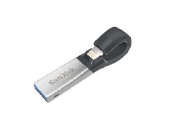 San Disk Ixpand Flash Drive 128GB - USB For Iphone Lightning Connector