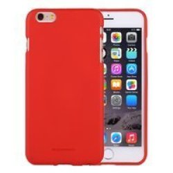 Goospery Soft Feeling Cover Iphone 6 Plus & 6S Plus Red