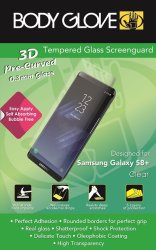 Body Glove 3D Tempered Glass Screen Protector For Samsung Galaxy S8 Plus