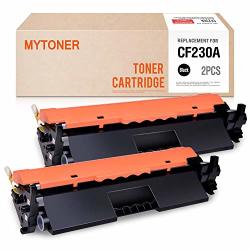 Mytoner Compatible Toner Cartridge Replacement For Hp 30A CF230A For Hp Laserjet Pro Mfp M227FDW M203DW M227FDN M203D M203DN M227SDN Printer Black 2 Pack