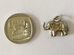 Silver Charm - Elephant