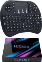4K Android 9.0 2+16 H96 MAX-3318 With Wi-fi MINI Keyboard