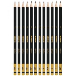Graphitos Different Grades Set Of 12 Pencils