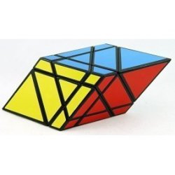 Diansheng Moren Rhomboid Shape Mode Cube Puzzle Black