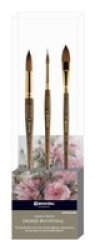 Signature Watercolour Brush Set Ingrid Buchthal 1 Series 1246 1315 1327 Contains 3 Assorted Brushes