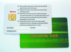 Electrolux Electronic Pre-payment Card