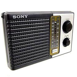Sony ICF-F10 Two 2 Band Fm am Portable Battery Transistor Radio