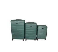 3 Piece Travel Suitcase Bag Set A03 ?? Green