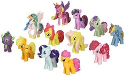 12 WIN8FONG Piece Set My Little Pony Toys Figurines Playset Multi