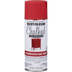 Chalked Paint Spray Farmhouse Red 340G