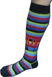 The Beatles - Love Me Do Multicolour Ladies Knee High Socks Size 47