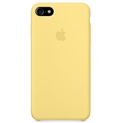 Dawsofl Soft Silicone Case Cover For Apple Iphone 8 4.7INCH Boxed- Retail Packaging Yellow