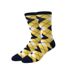 Vpm Men's Socks - Diamond Yellow