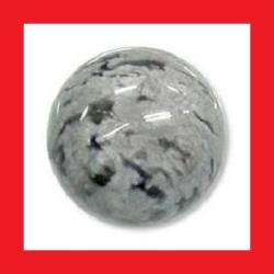 Snowflake Obsidian - Round Cabochon - 0.60cts