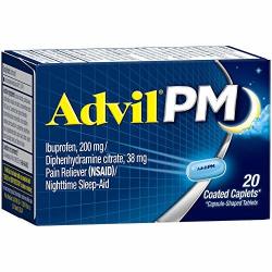 Advil Pm - 20 Coated Caplets
