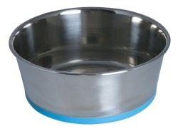 - Stainless Steel 550ML Slurp Bowl - Blue Base