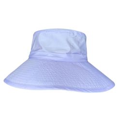 Lilac Ladies Bucket Sun Hat With Extra Cover